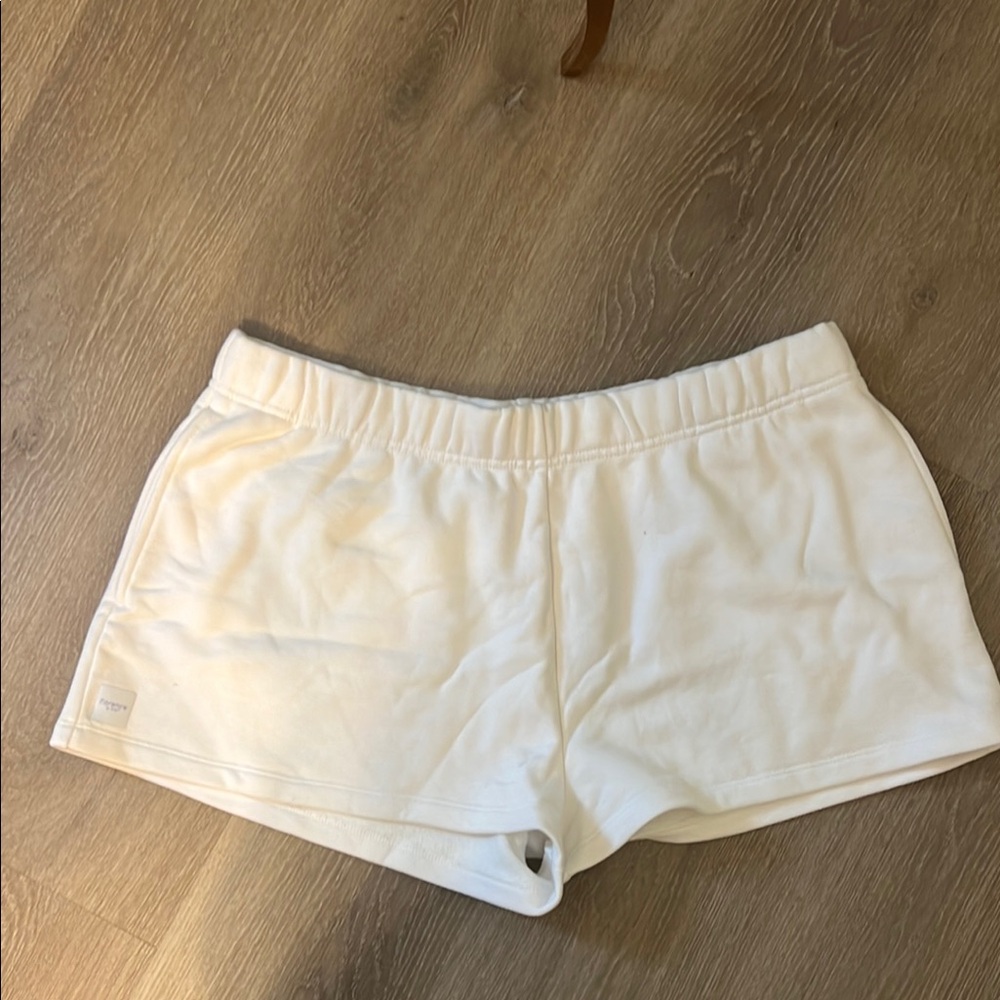 Florence By Mills white sweat shorts